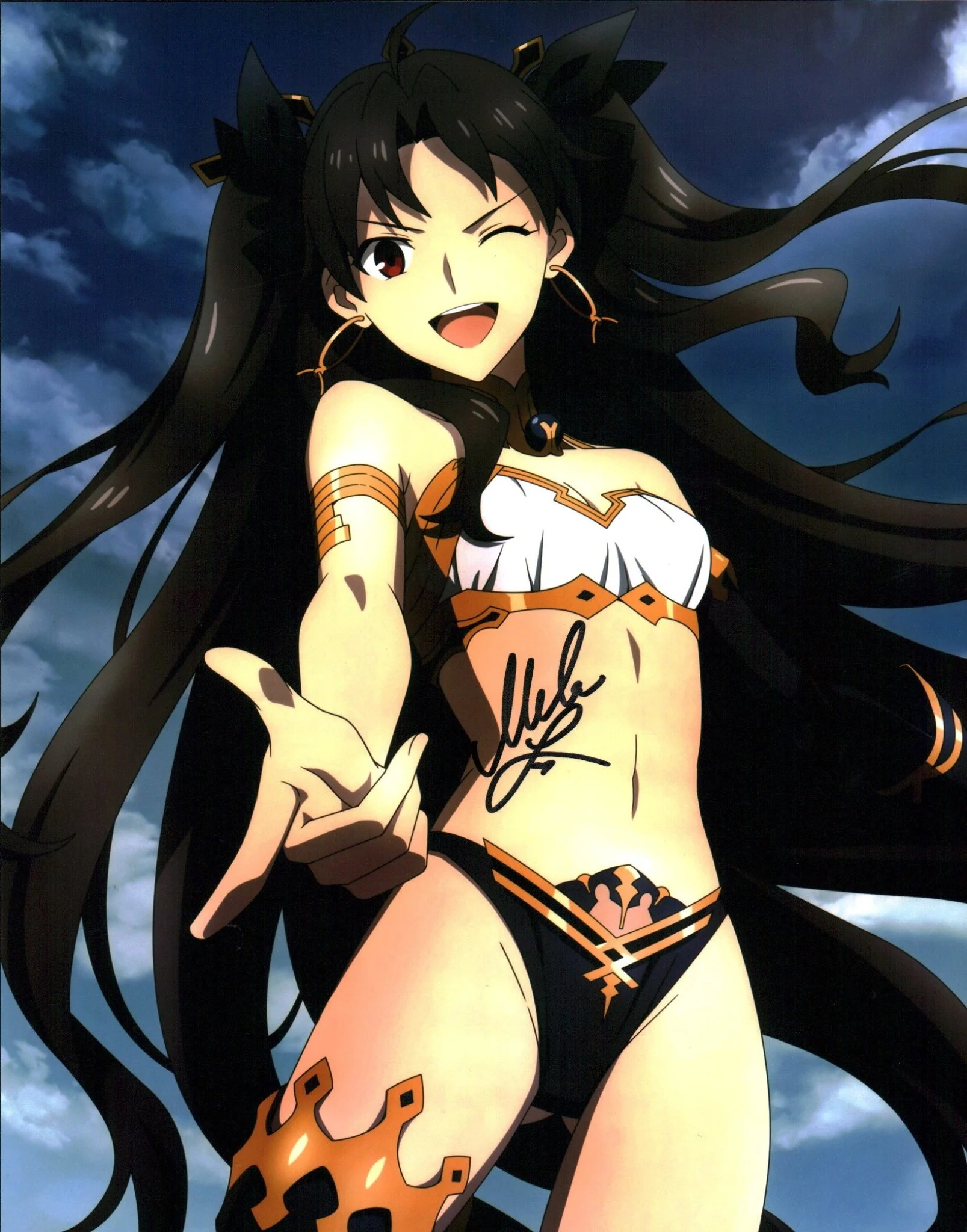 Mela Lee Fate/Stay Night 11x14 Signed Photo Poster JSA Certified Autograph