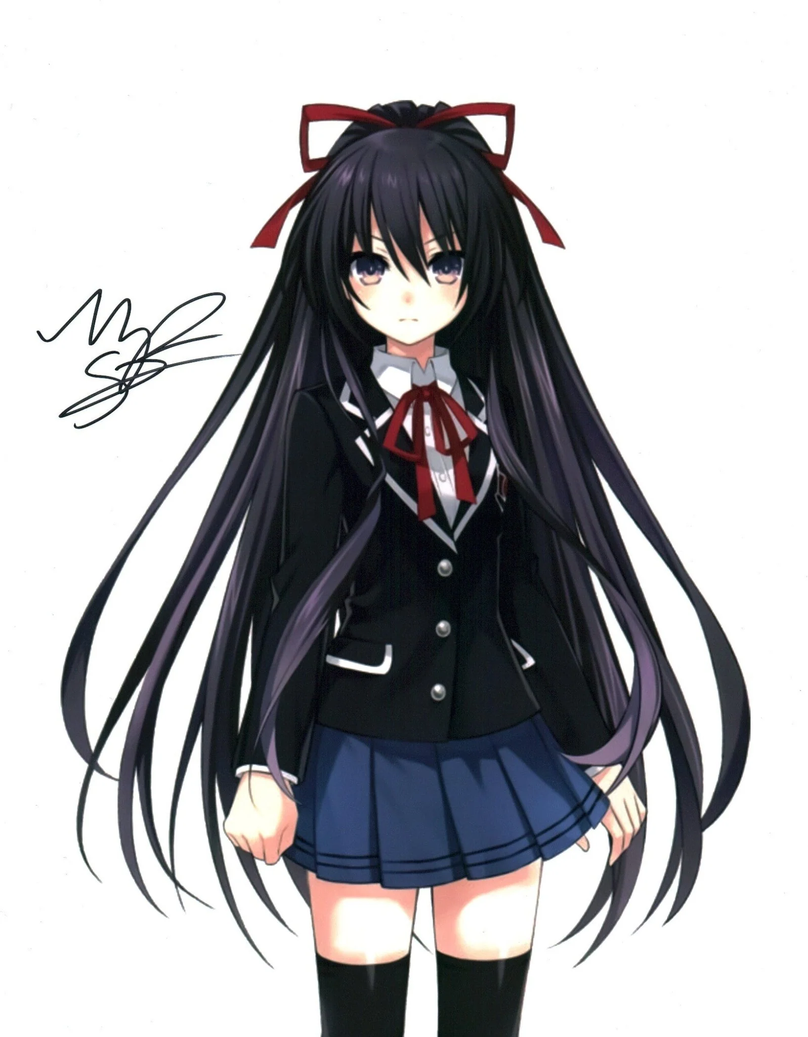 Michelle Rojas Date A Live 11x14 Signed Photo Poster JSA Certified Autograph