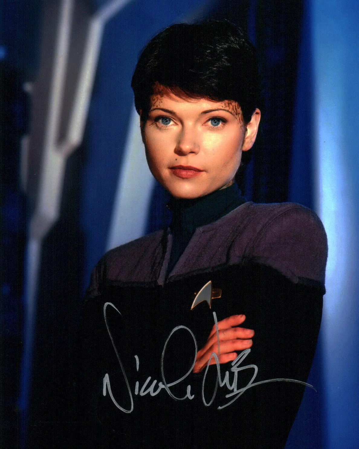 Nicole De Boer Star Trek Deep Space Nine 8x10 Signed Photo JSA Certified Autograph