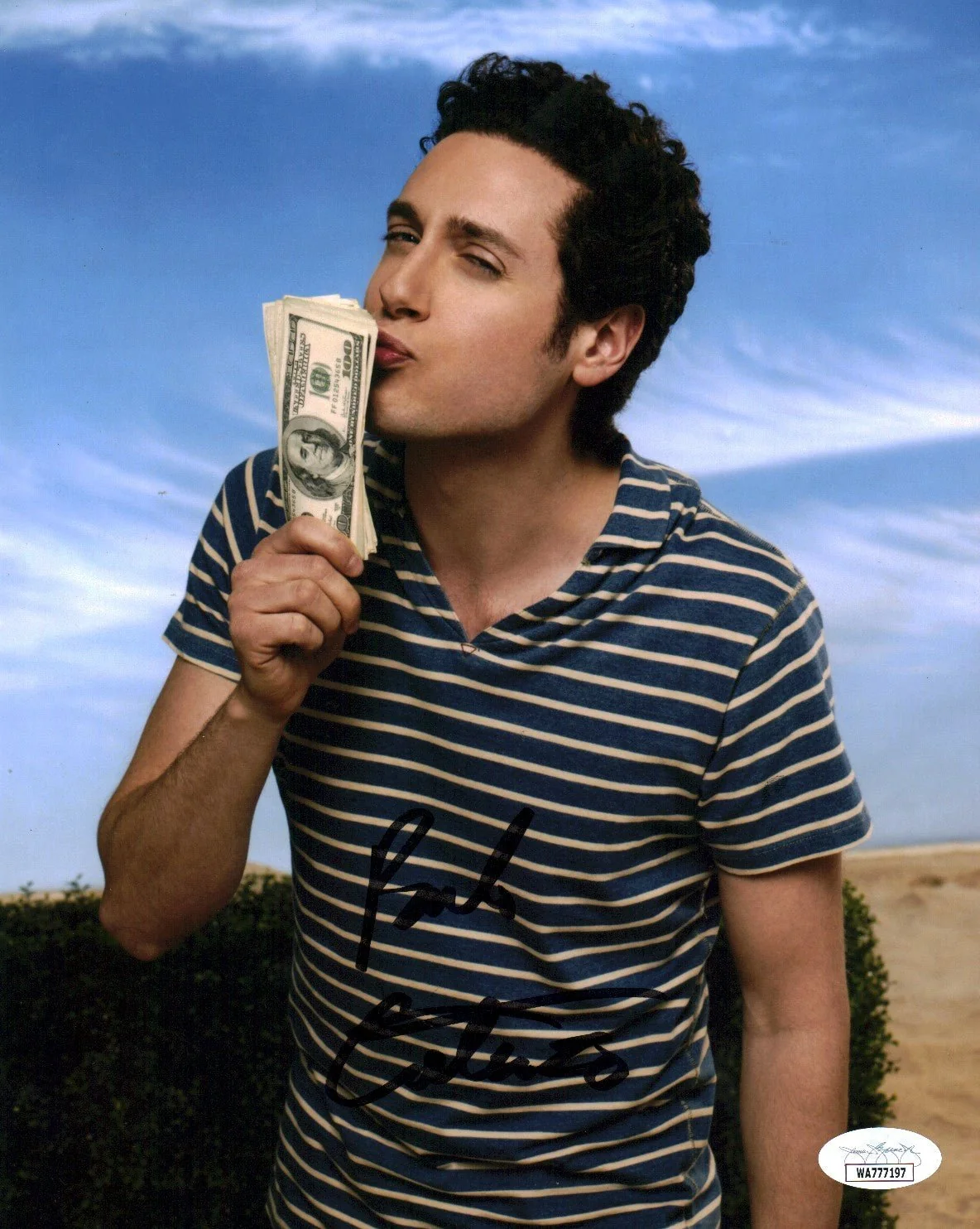 Paulo Costanzo Royal Pains 8x10 Signed Photo JSA Certified Autograph