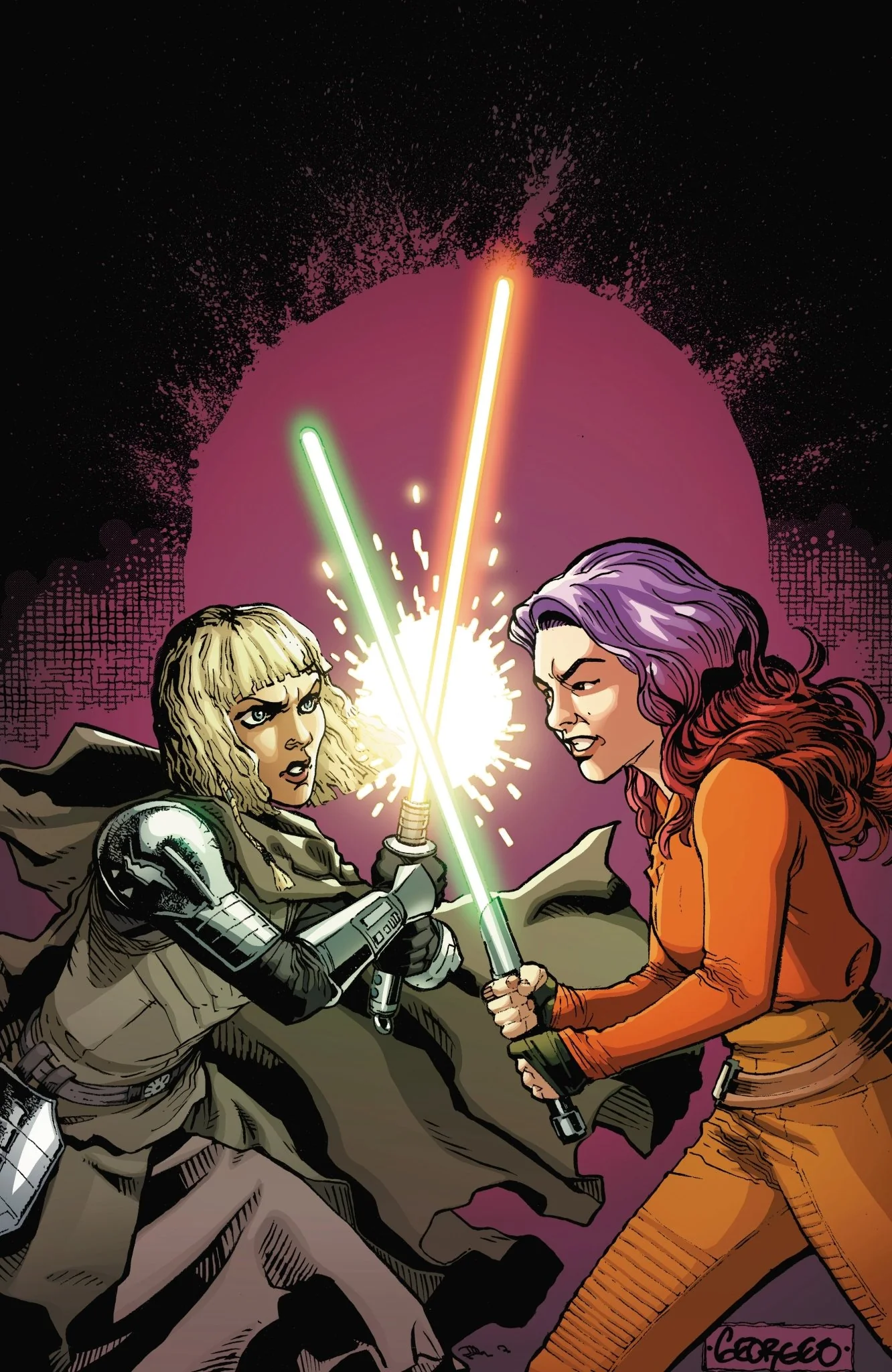 Ahsoka #1 Cover B Virgin Galaxycon Exclusive Comic Book - Image 2