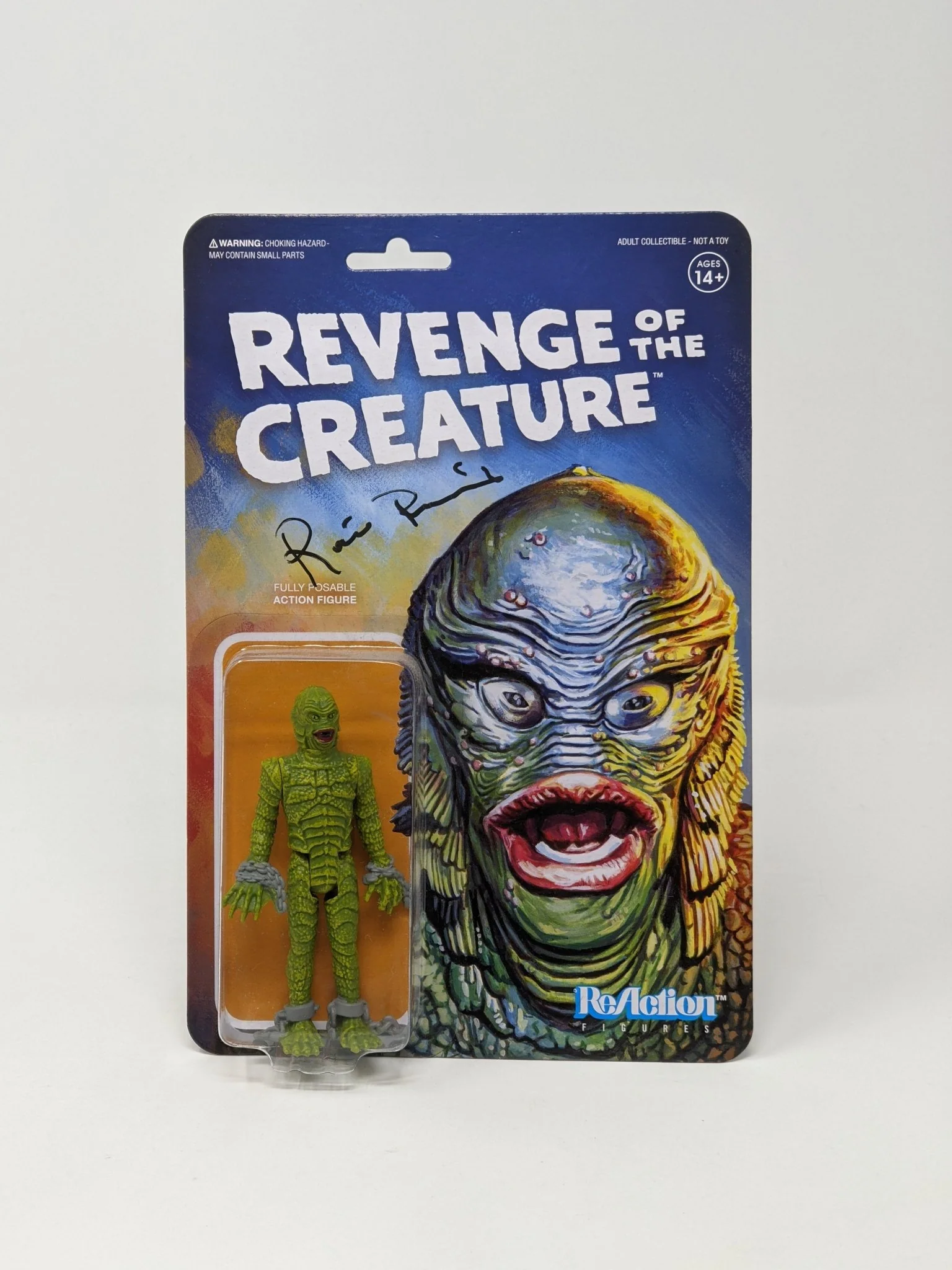 Ricou Browning Revenge of the Creature Signed ReAction Vinyl Figure JSA Certified Autograph - Image 2