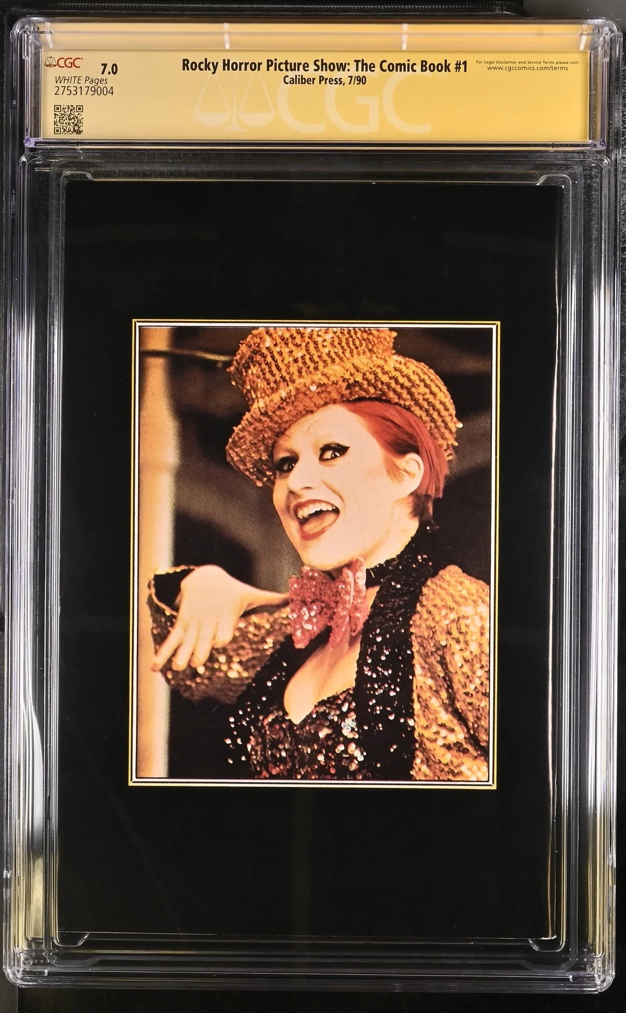 Rocky Horror Picture Show: The Comic Book #1 CGC Signature Series 7.0 Cast x3 Signed Bostwick, Sarandon, Curry - Image 3