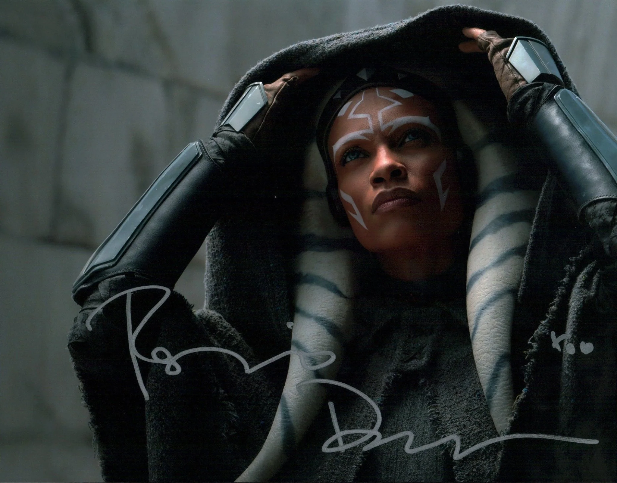 Rosario Dawson Star Wars Ahsoka 11x14 Signed Photo Poster JSA Certified Autograph