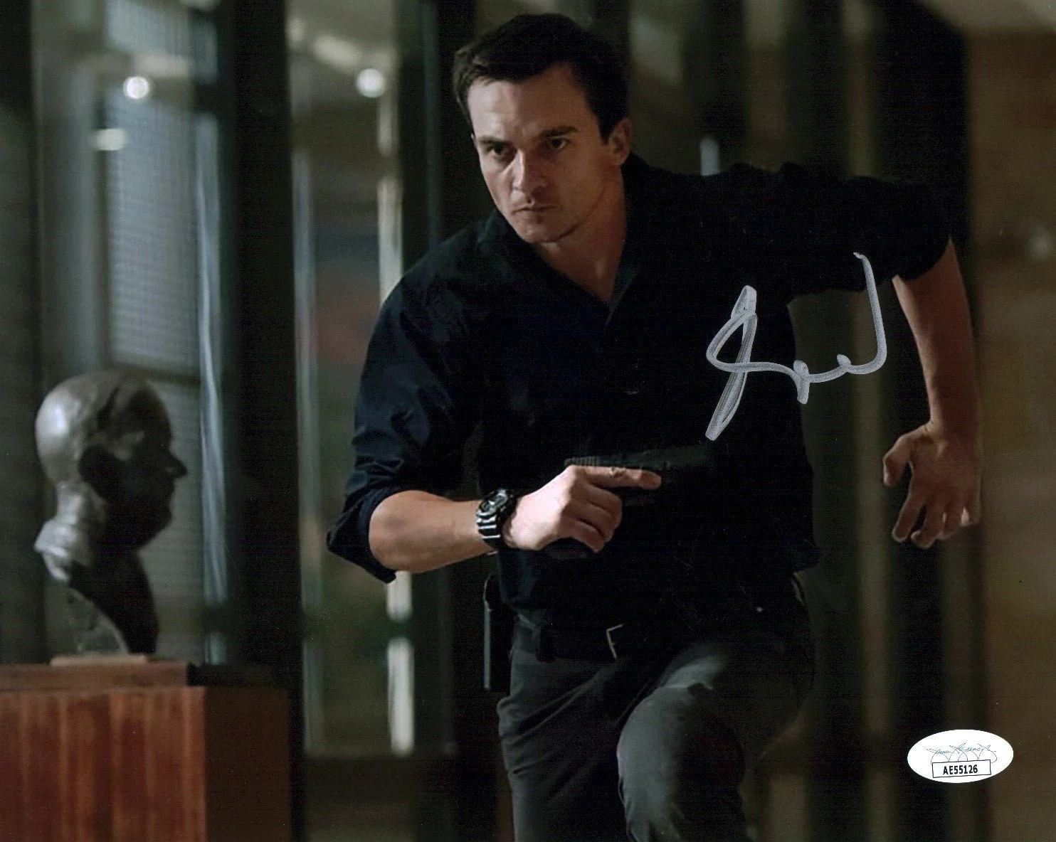 Rupert Friend Homeland 8x10 Signed Photo JSA Certified Autograph
