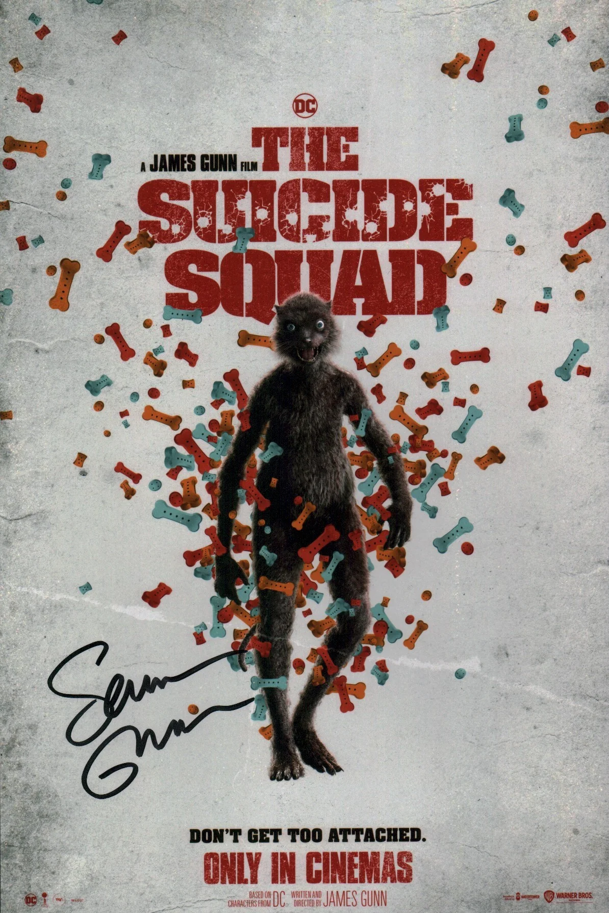 Sean Gunn The Suicide Squad 8x12 Signed Photo JSA Certified Autograph