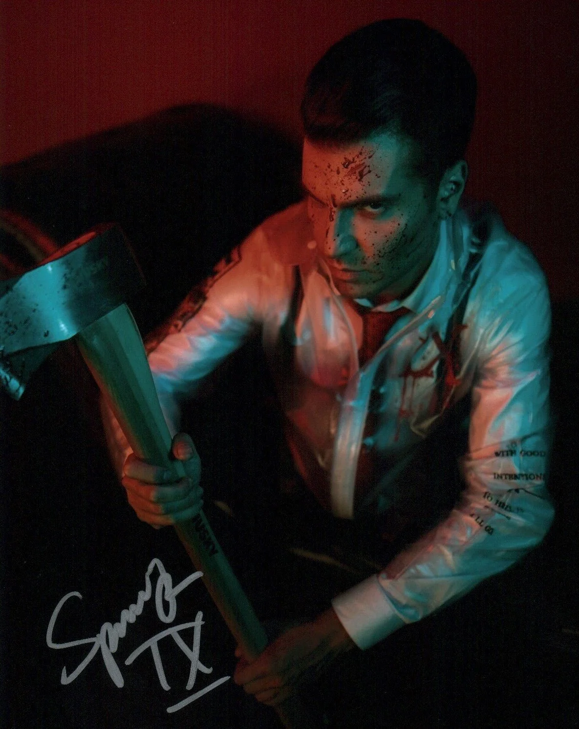 Spencer Charnas Ice Nine Kills 8x10 Signed Photo JSA Certified Autograph