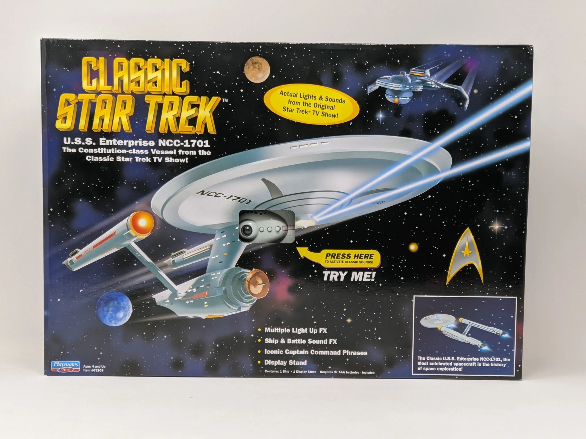 Star Trek USS Enterprise Playmates Model NCC-1701 x2 Signed Koenig Shatner JSA Certified Autograph - Image 36