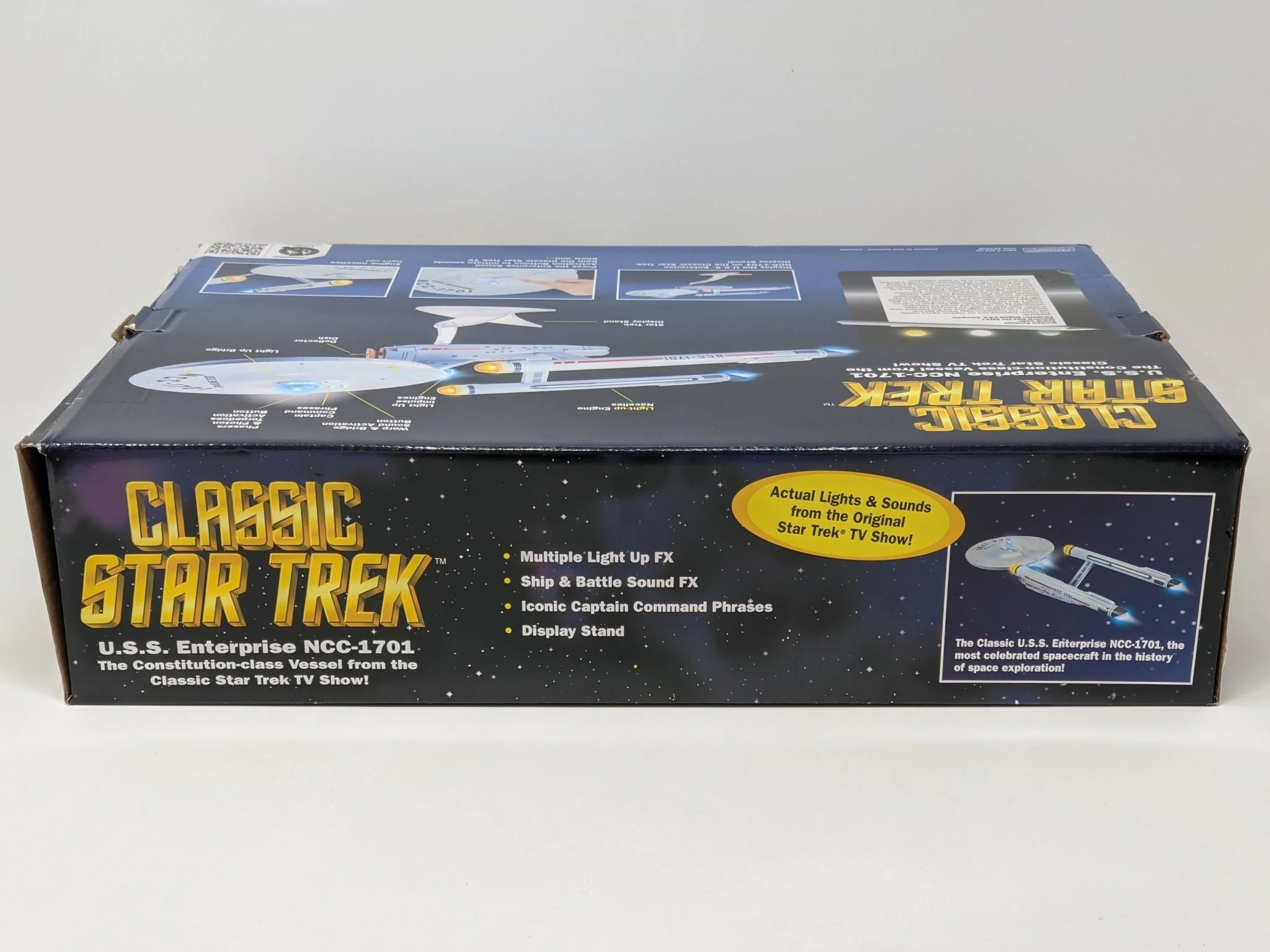 Star Trek USS Enterprise Playmates Model NCC-1701 x2 Signed Koenig Shatner JSA Certified Autograph - Image 50