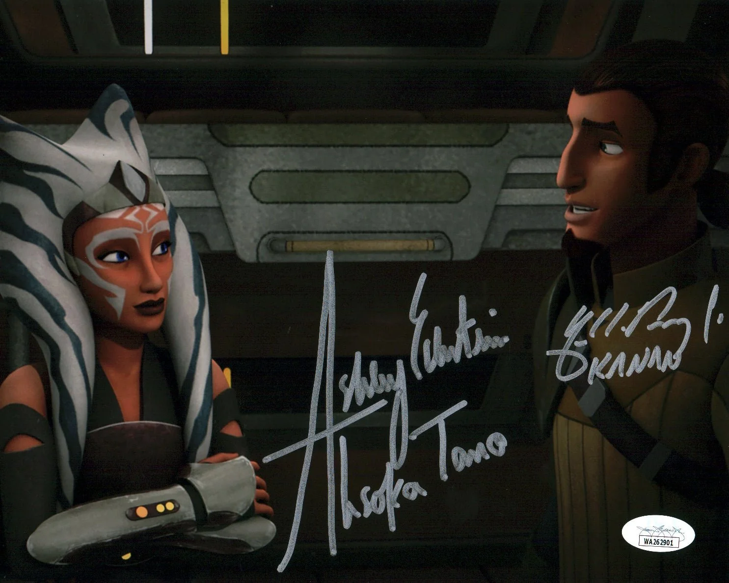Star Wars Rebels 8x10 Signed Photo Poster Eckstein Prinze Jr. JSA Certified Autograph