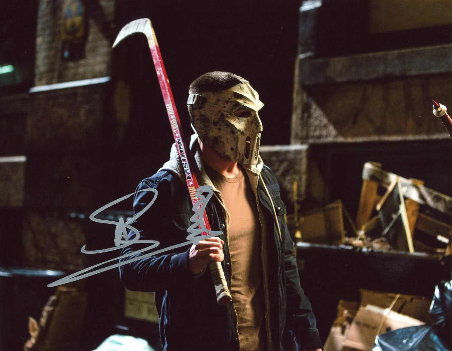 Stephen Amell Teenage Mutant Ninja Turtles 8x10 Signed Photo JSA Certified Autograph