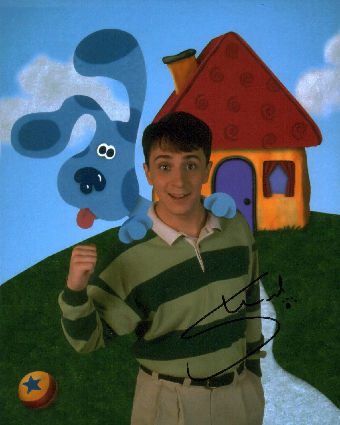 Steve Burns Blues Clues 8x10 Signed Photo JSA Certified Autograph - Image 5