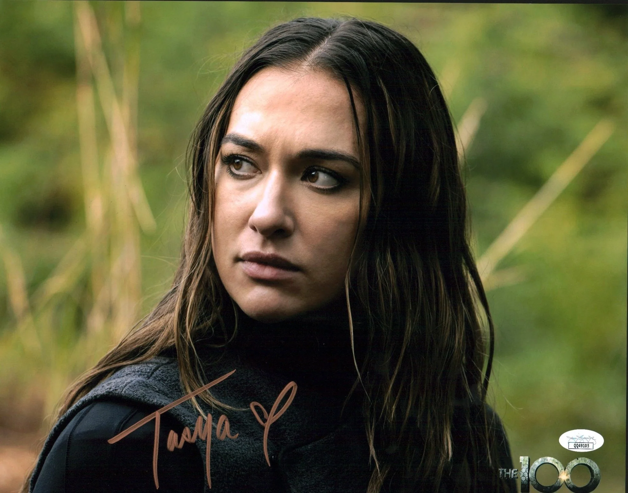 Tasya Teles as "ECHO" in The 100 11x14 Signed Photo Poster JSA Certified Autograph