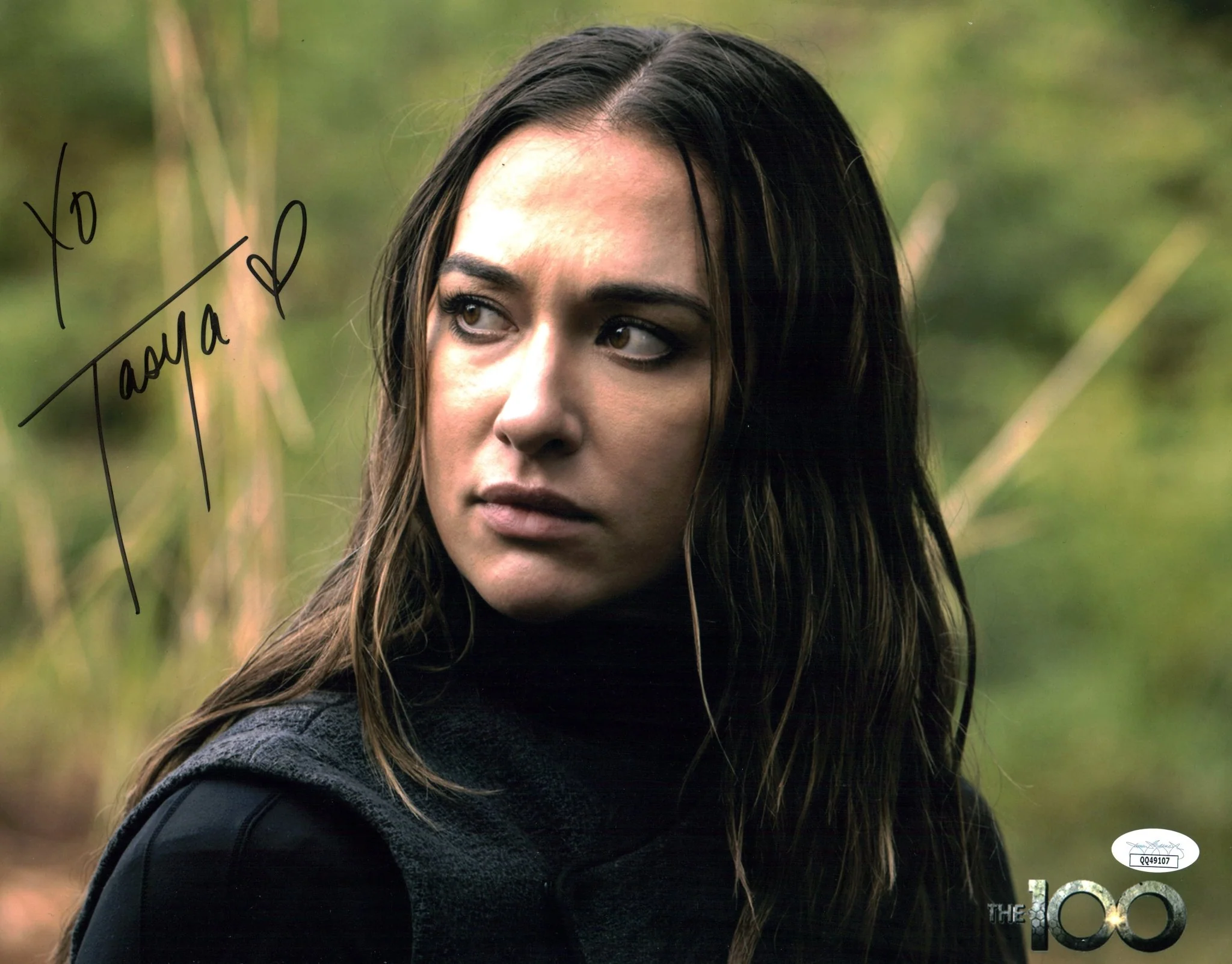 Tasya Teles as "ECHO" in The 100 11x14 Signed Photo Poster JSA Certified Autograph - Image 2