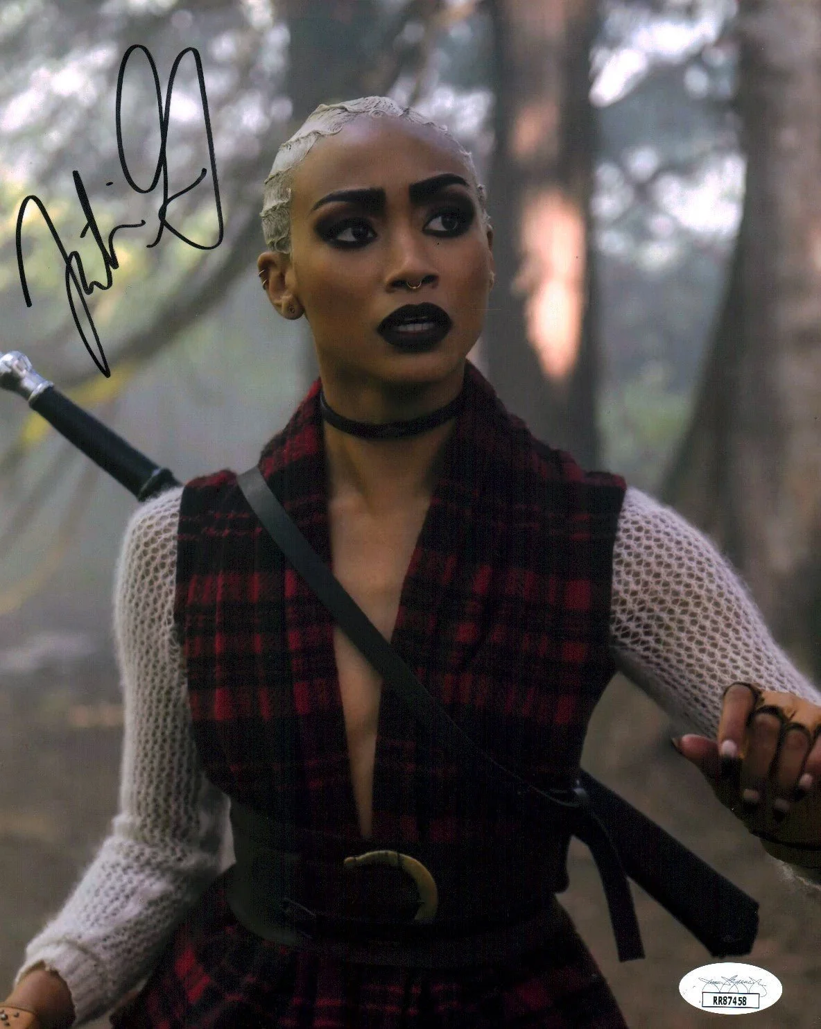 Tati Gabrielle Chilling Adventures of Sabrina 8x10 Signed Photo JSA Certified Autograph