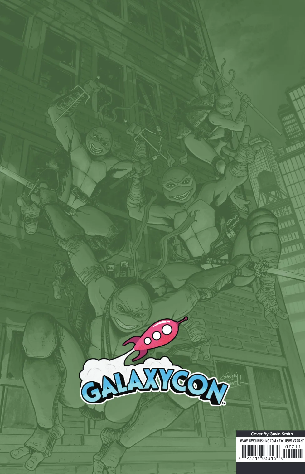 Teenage Mutant Ninja Turtles 2024 #1 Virgin Cover B GalaxyCon Exclusive Comic Book - Image 3