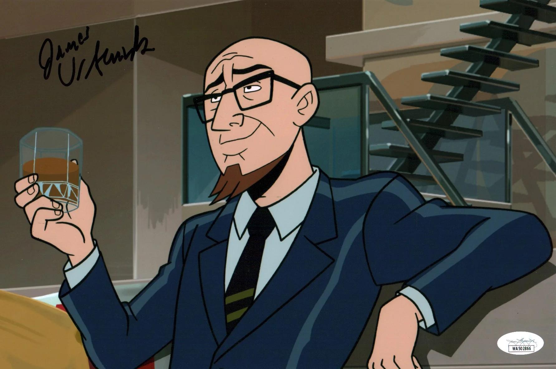 James Urbaniak The Venture Bros 8x12 Photo Signed JSA Certified Autograph
