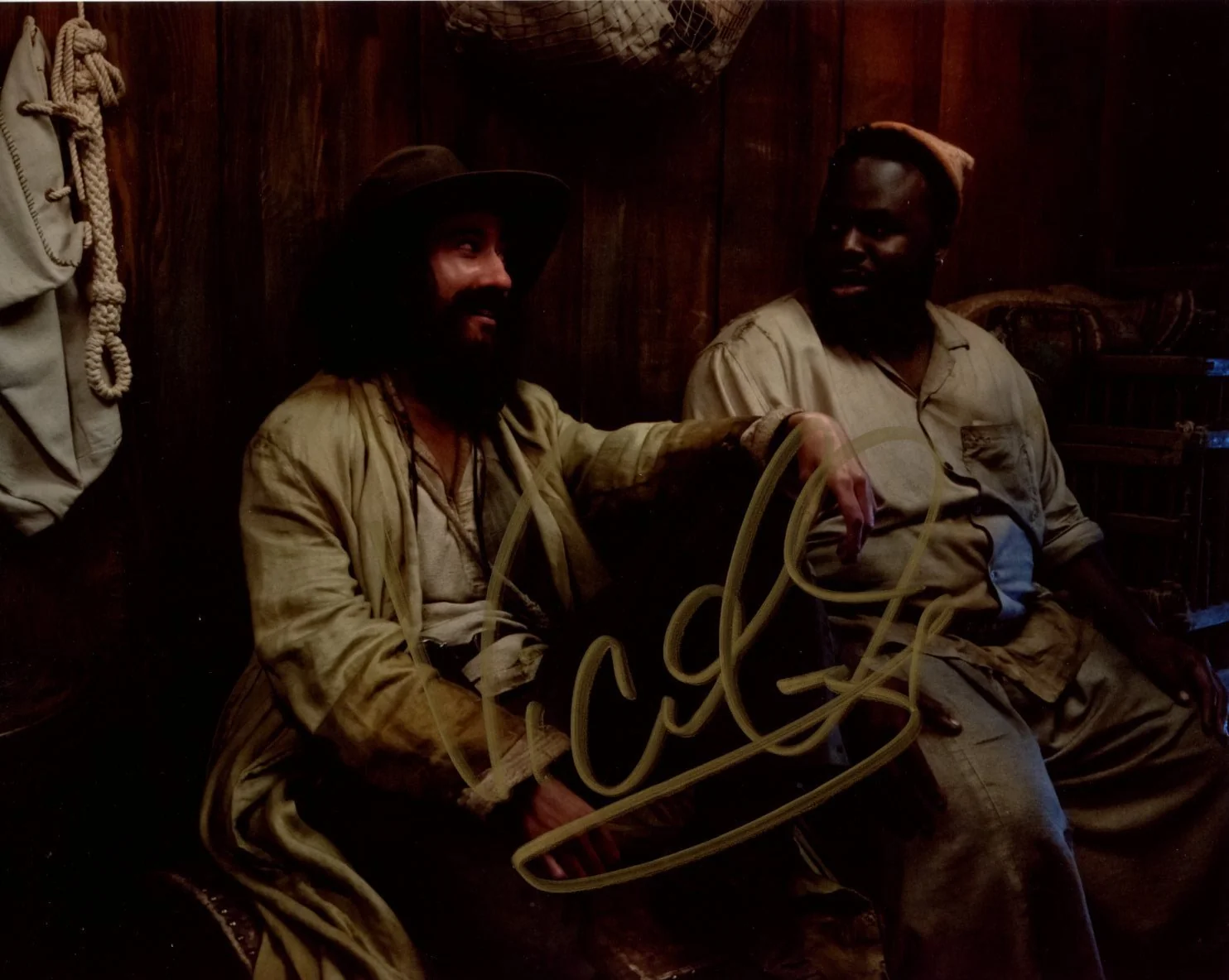 Vico Ortiz Our Flag Means Death 8x10 Signed Photo JSA Certified Autograph - Image 2