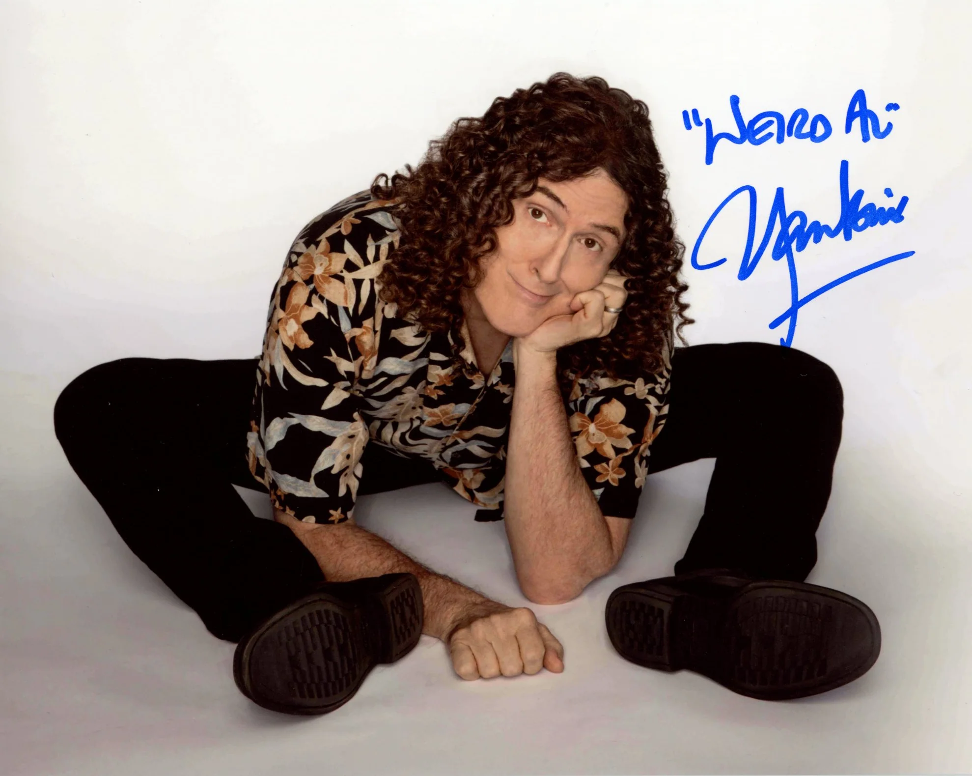 "Weird Al" Yankovic 8x10 Signed Photo JSA Certified Autograph