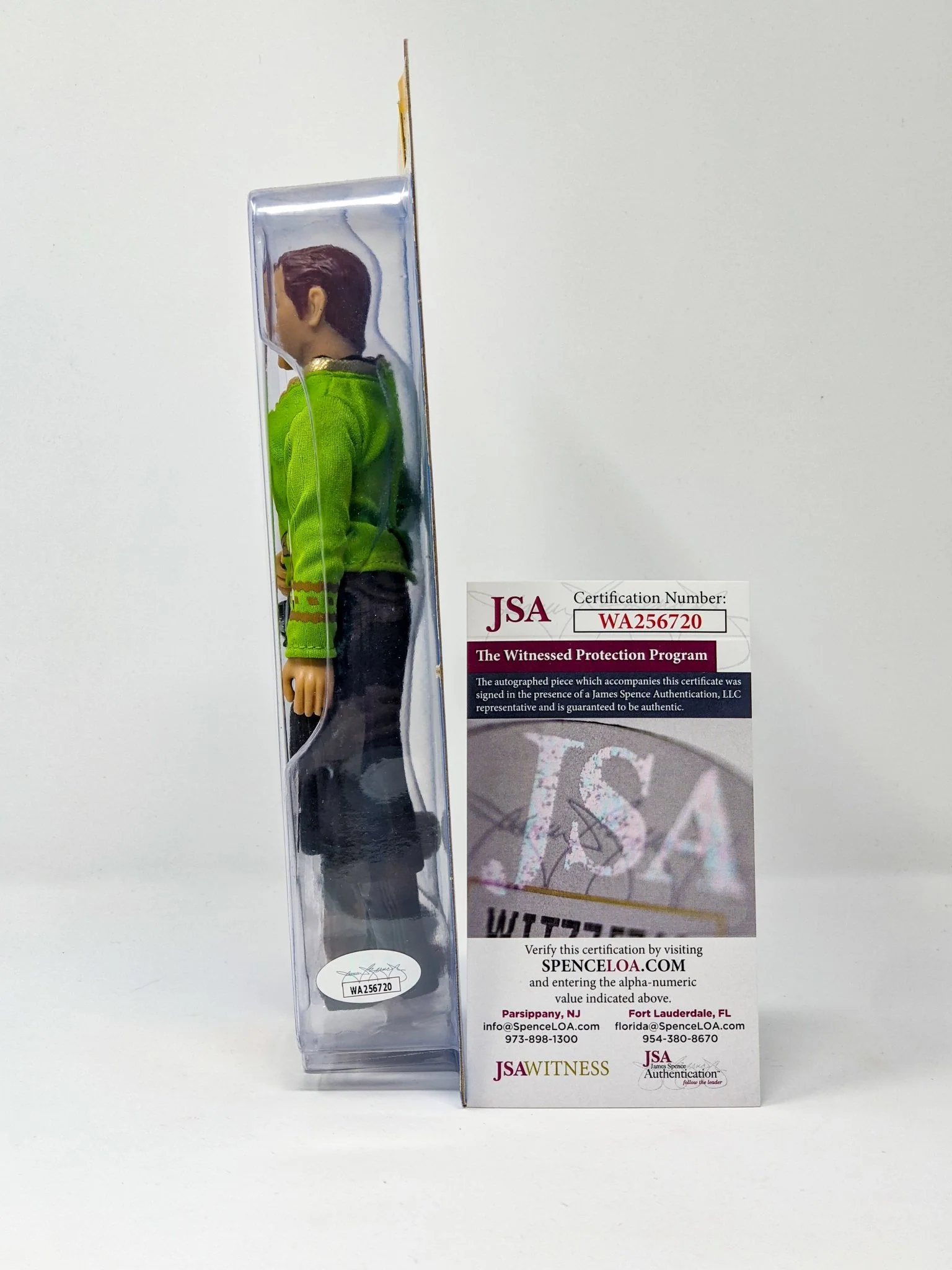 William Shatner Star Trek Captain Kirk Mego 8" Action Figure Signed JSA Certified Autograph - Image 46